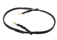 Chin strap black/brass Cob/Full