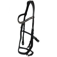 Trense Tokio schwarz/silber XFULL