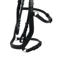 Trense Tokio schwarz/silber PONY