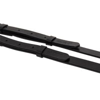 Lauffer-Teugel Hulpteugel zwart/zilver Cob/Full