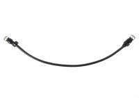 Kehlriemen rundgen&auml;ht schwarz/silber Full