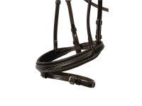 Trense Donaueschingen braun/messing Cob