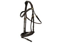 Trense Donaueschingen braun/messing Full