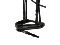 Hoofdstel Donaueschingen zwart/zilver Cob