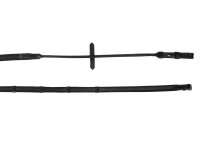 Zügel feingummiert rundgenäht schwarz/silber...