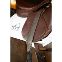 Softtouch Mono Jump stirrup leathers, brown, S, 67.5 cm