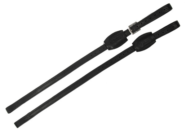Steigb&uuml;gelriemen Softtouch Mono Dressage schwarz L 80cm