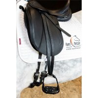 Steigb&uuml;gelriemen Softtouch Mono Dressage schwarz L 80cm