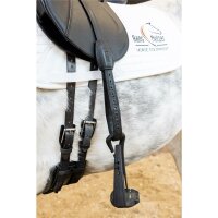 Steigb&uuml;gelriemen Softtouch Mono Dressage schwarz S 70cm