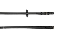 Zügel Softtouch schwarz/silber Full