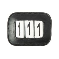 Kopfnummer Leder 3-Stellig schwarz