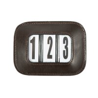 Kopfnummer Leder 3-Stellig braun