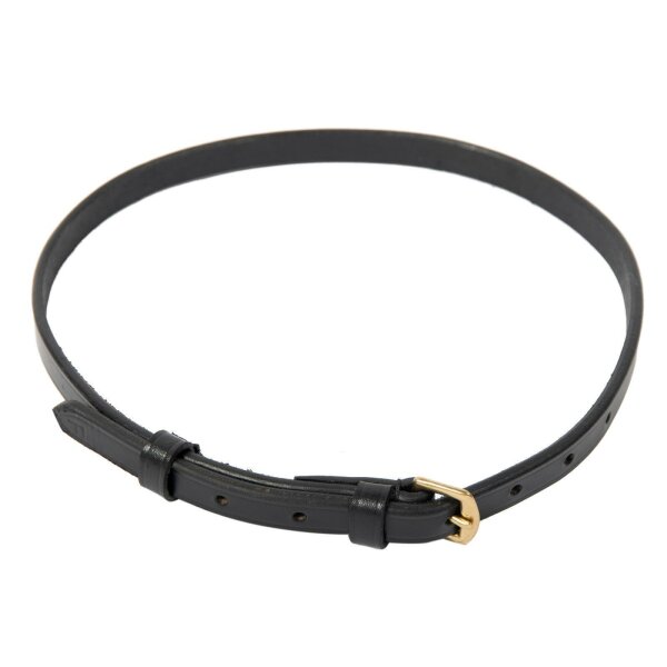 Sluitriem zwart/messing FULL