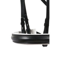 Kandare Hamburg schwarz/silber PONY