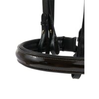 Kandare Krusemark schwarz/braun messing LACK PONY