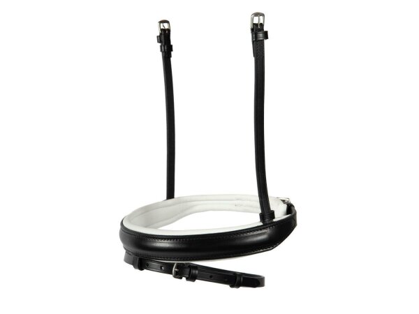 Reithalfter breit englisch kombiniert weiß unterlegt XFULL