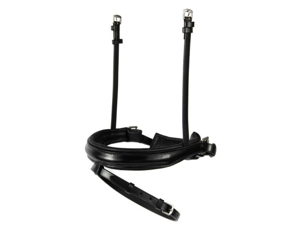 Wide Swedish combined bridle with black lining XFULL