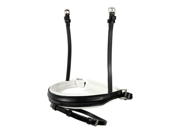 Reithalfter breit schwedisch kombiniert wei&szlig; unterlegt XFULL