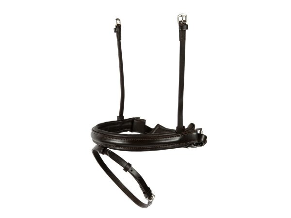 Reithalfter standard schwedisch kombiniert braun/silber XFULL