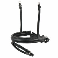 Reithalfter standard schwedisch kombiniert schwarz/silber FULL