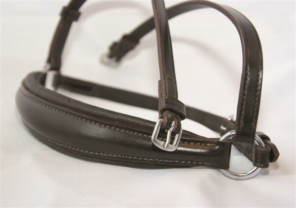 Reithalfter standard hannoversch braun/silber PONY