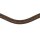 Hanover browband brown/brass XFULL