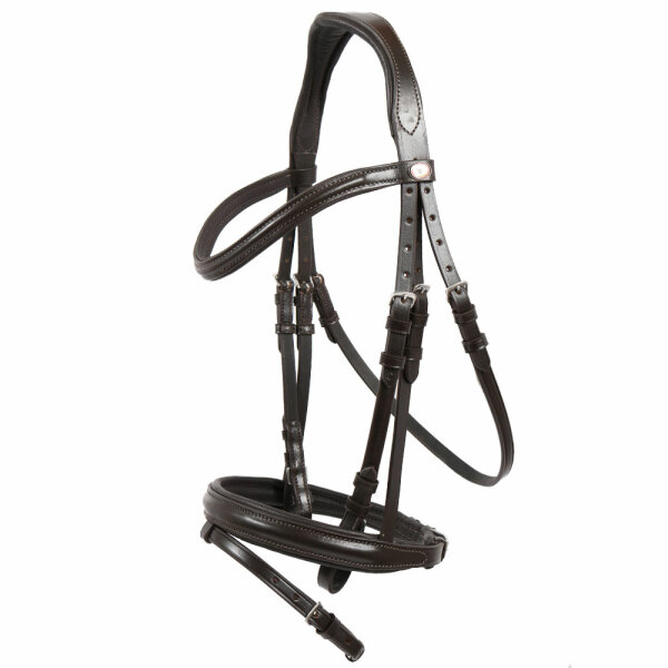 Trense Bad Harzburg braun/silber COB