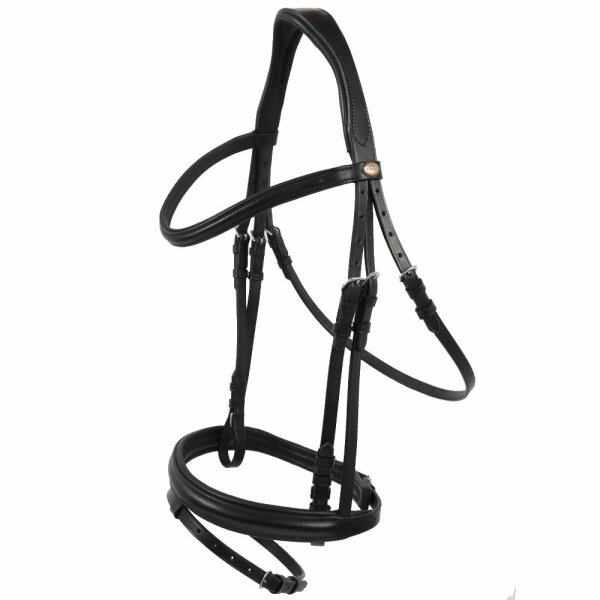 Trense Bad Harzburg schwarz/silber PONY