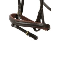 Trense Bredeneek braun/messing COB