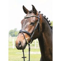 Bredeneek bridle black/brass FULL