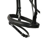 Trense Kreuth schwarz/silber COB