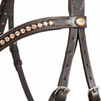 Mechtersen bridle brown/silver FULL