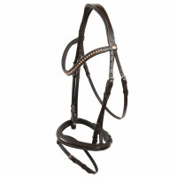 Hoofdstel Mechtersen bruin/zilver XFULL