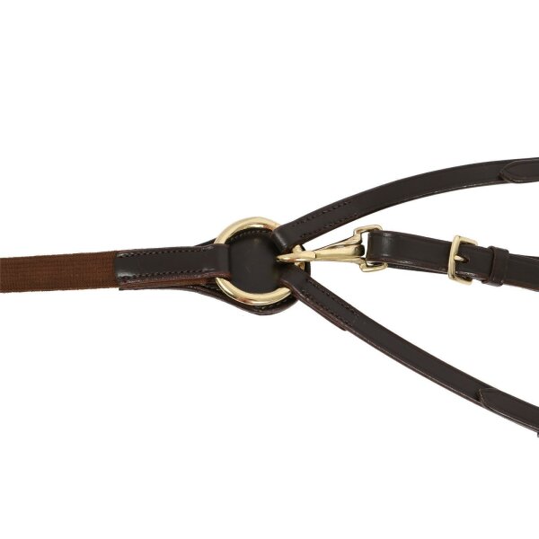 Bad Harzburg breastplate brown/brass PONY