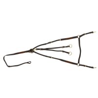 Bad Harzburg breastplate brown/brass PONY