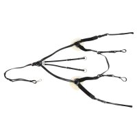 Vorderzeug Marbach 5-Punkt schwarz/silber COB