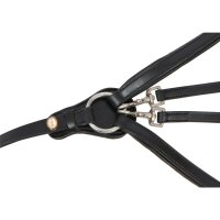 Vorderzeug Marbach 5-Punkt schwarz/silber COB