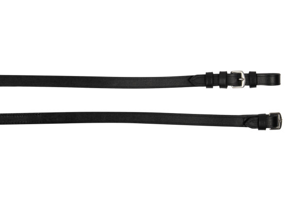 Zügel halb/halb schwarz/silber XFULL