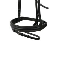 Trense Luhm&uuml;hlen schwarz/silber dunkle Kristalle PONY