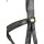 Badminton bridle, black/silver FULL