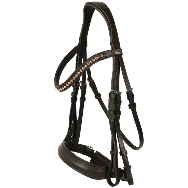 Kandare Mechtersen braun/silber COB