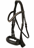 Kandare Wiesbaden braun/silber PONY