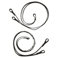 Kandare Wiesbaden braun/silber PONY