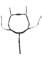 Vorderzeug Balve schwarz/silber Warmblut